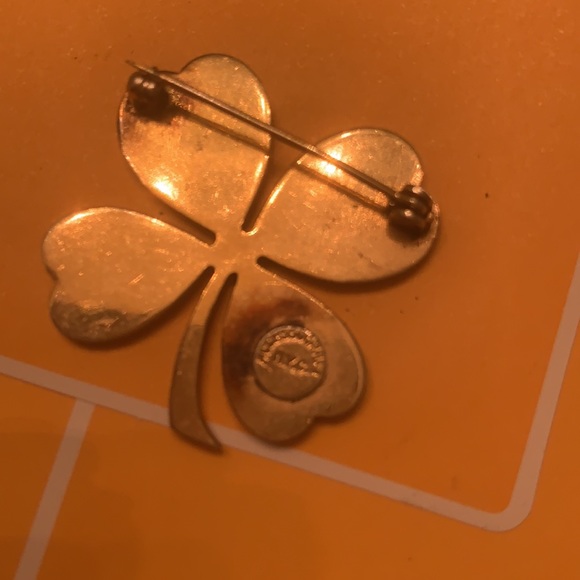 Vintage FOUR LEAF CLOVER - Picture 3 of 4